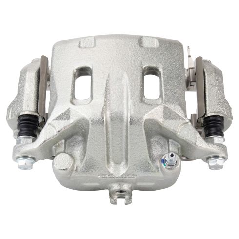 Nissan Infiniti Front Ceramic Premium G-Coated Brake Pad & Rotor Kit with Calipers TRQ BKA25604