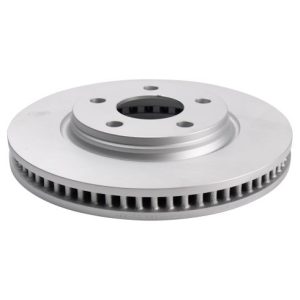 Chevrolet Buick Pontiac Saturn Front Semi-Metallic Premium G-Coated Brake Pad & Rotor Kit with Calipers TRQ BKA25785