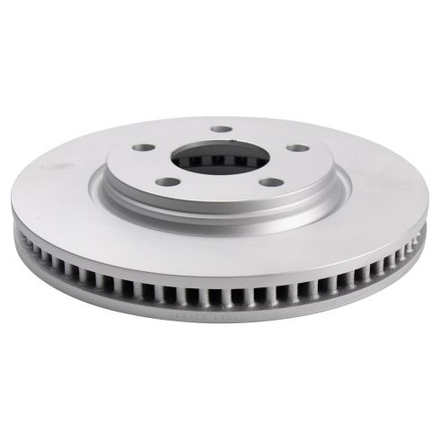 Chevrolet Buick Pontiac Saturn Front Semi-Metallic Premium G-Coated Brake Pad & Rotor Kit with Calipers TRQ BKA25785
