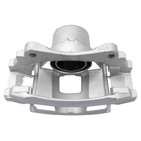 Chevrolet Buick Pontiac Saturn Front Semi-Metallic Premium G-Coated Brake Pad & Rotor Kit with Calipers TRQ BKA25785 - Image 3