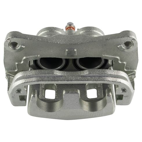2005 Subaru Legacy Limited Front with 277mm Diameter Front Rotors Semi-Metallic Premium G-Coated Brake Pad & Rotor Kit with Calipers TRQ BKA25792 - Image 5