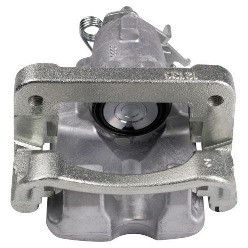 Chevrolet Buick Rear Ceramic Brake Pad & Rotor Kit with Calipers TRQ BKA26394 - Image 4