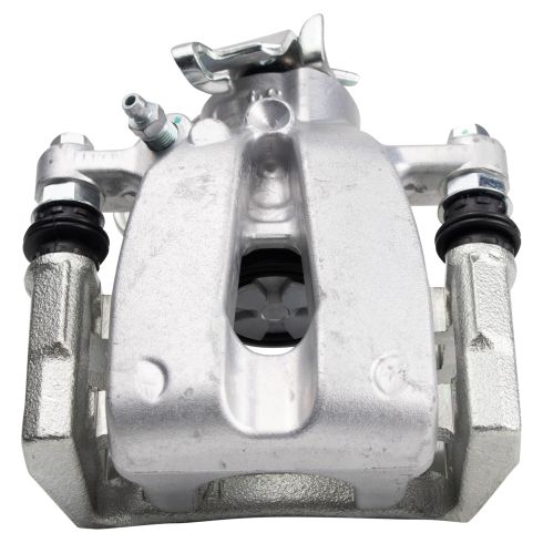 Fiat 500 Rear Ceramic Brake Pad & Rotor Kit with Calipers TRQ BKA26405 - Image 2