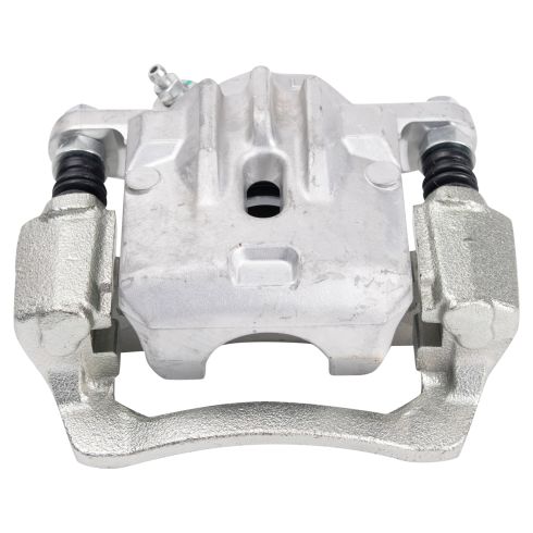 Subaru Rear Ceramic Brake Pad & Rotor Kit with Calipers TRQ BKA26408