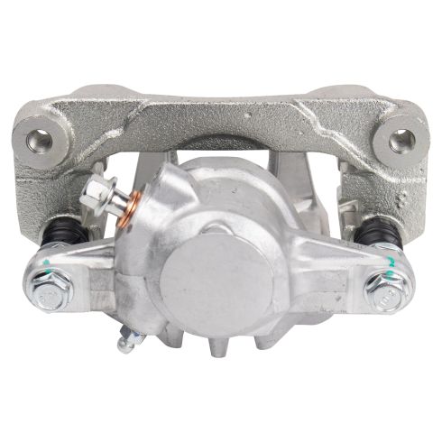 Subaru Rear Ceramic Brake Pad & Rotor Kit with Calipers TRQ BKA26408