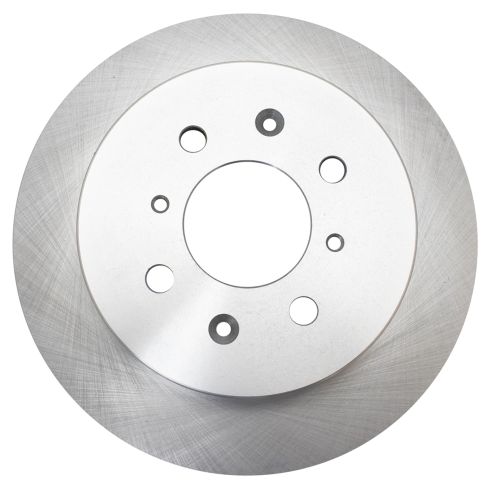 2002-03 Honda Civic Rear with Rear Disc Brakes Ceramic Brake Pad & Rotor Kit with Calipers TRQ BKA26451 - Image 4