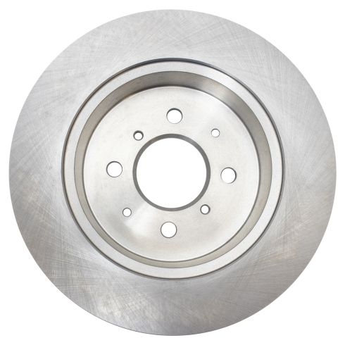 2002-03 Honda Civic Rear with Rear Disc Brakes Ceramic Brake Pad & Rotor Kit with Calipers TRQ BKA26451 - Image 5