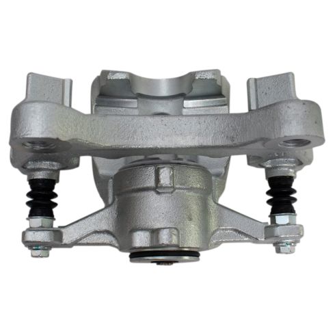 2015-17 Ford F150 Truck Rear with 6 Spline Shaft with Electric Parking Brake Ceramic Brake Pad & Rotor Kit with Calipers TRQ BKA26465 - Image 2
