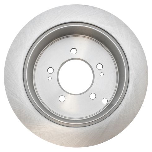 Hyundai Tucson Kia Sportage Rear Ceramic Brake Pad & Rotor Kit with Calipers TRQ BKA26482