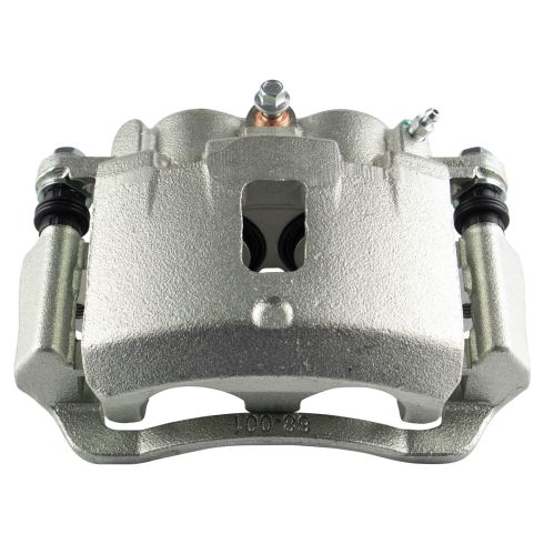 Chevrolet GMC Rear Ceramic Brake Pad & Rotor Kit with Calipers TRQ BKA26487 - Image 3