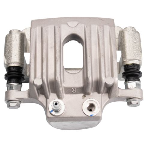 2007-09 Hyundai Santa Fe Rear Ceramic Brake Pad & Rotor Kit with Calipers TRQ BKA26503 - Image 2