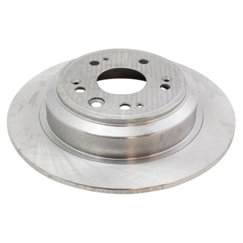 2010-11 Honda Accord Crosstour Rear Ceramic Brake Pad & Rotor Kit with Calipers TRQ BKA26517 - Image 4