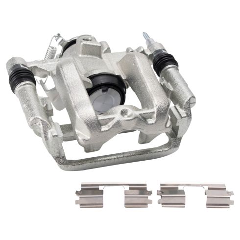 2014-15 Chevrolet Cruze Rear Ceramic Premium G-Coated Brake Pad & Rotor Kit with Calipers TRQ BKA26525 - Image 5