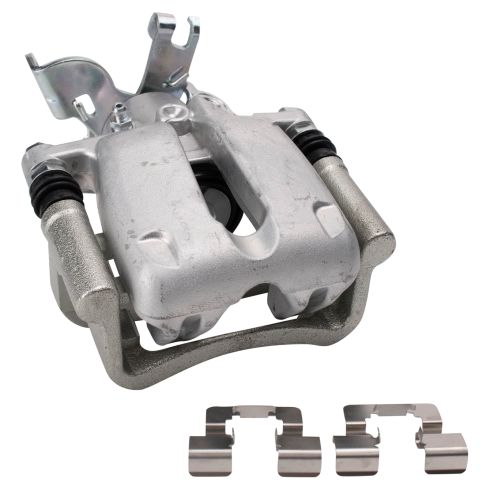 Chevrolet Malibu Malibu Limited Rear Ceramic Premium G-Coated Brake Pad & Rotor Kit with Calipers TRQ BKA26594 - Image 4