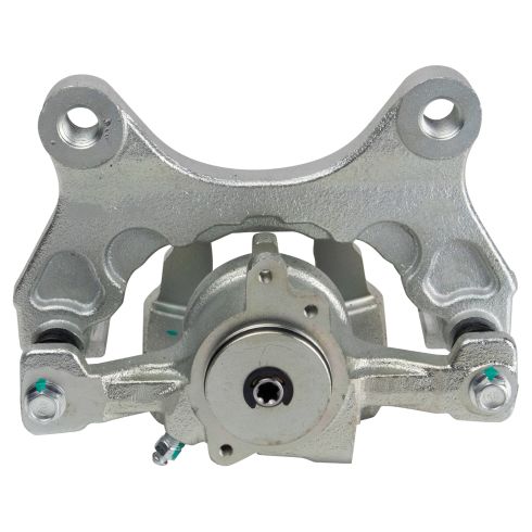 2015-17 Ford F150 Truck Rear with 6 Spline Shaft with Electric Parking Brake Ceramic Premium G-Coated Brake Pad & Rotor Kit with Calipers TRQ BKA26613 - Image 6