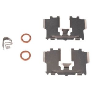 Toyota Avalon Camry Rear Ceramic Premium G-Coated Brake Pad & Rotor Kit with Calipers TRQ BKA26630