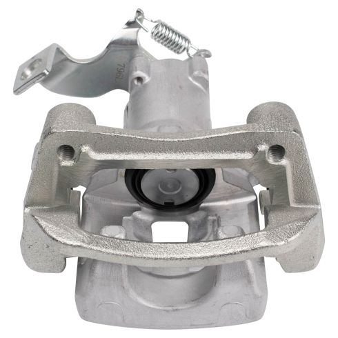 2014-16 Kia Soul Rear Ceramic Premium G-Coated Brake Pad & Rotor Kit with Calipers TRQ BKA26634 - Image 2