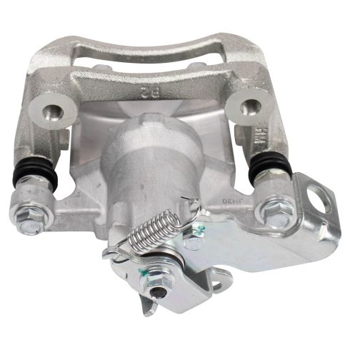 2014-16 Kia Soul Rear Ceramic Premium G-Coated Brake Pad & Rotor Kit with Calipers TRQ BKA26634 - Image 3