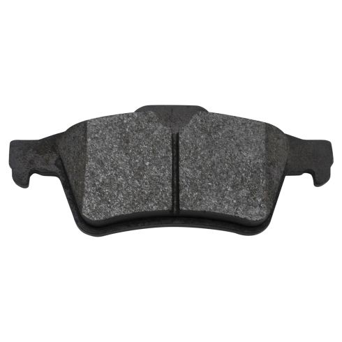 Mazda 3 Rear Semi-Metallic Brake Pad & Rotor Kit with Calipers TRQ BKA26701