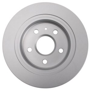 Cadillac DTS Rear Semi-Metallic Premium G-Coated Brake Pad & Rotor Kit with Calipers TRQ BKA26781