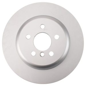 BMW Rear Driver & Passenger Side 2 Piece Premium G-Coated Brake Rotor Set TRQ BRA27186