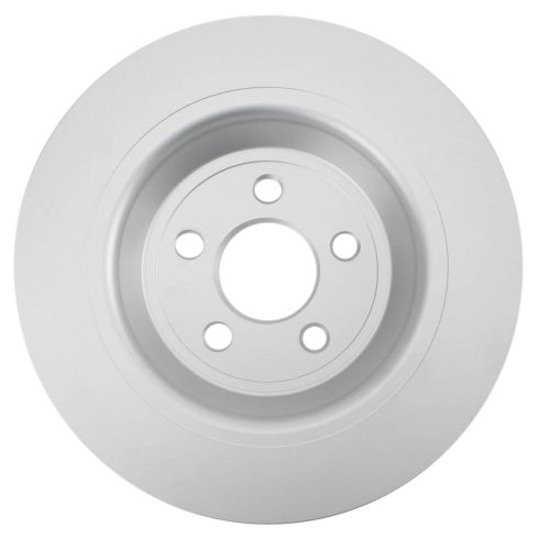 Ford Lincoln Rear Ceramic Premium G-Coated Brake Pad & Rotor Kit TRQ BKA27512