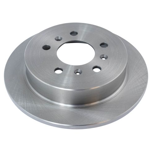 Chevrolet Impala Monte Carlo Rear Ceramic Brake Pad & Rotor Kit with Parking Shoes TRQ BKA27892