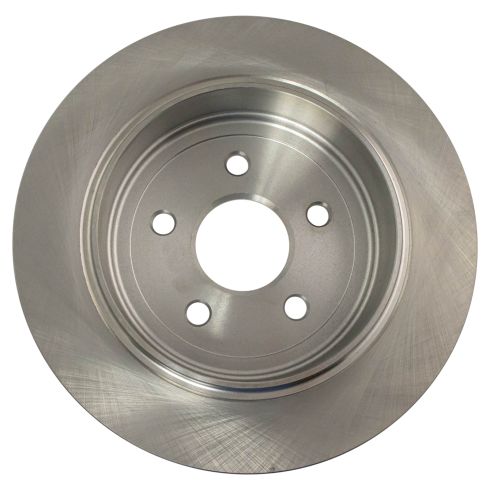 Jeep Grand Cherokee Dodge Durango Rear Ceramic Brake Pad & Rotor Kit with Parking Shoes TRQ BKA27895