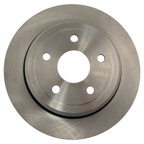 Jeep Grand Cherokee Dodge Durango Rear Ceramic Brake Pad & Rotor Kit with Parking Shoes TRQ BKA27895