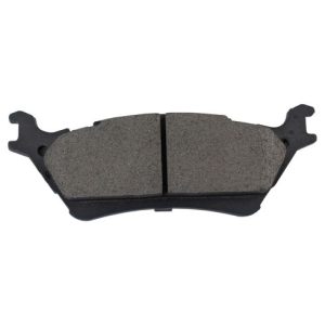Ford F150 Rear Ceramic Premium G-Coated Brake Pad & Rotor Kit with Parking Shoes TRQ BKA28005
