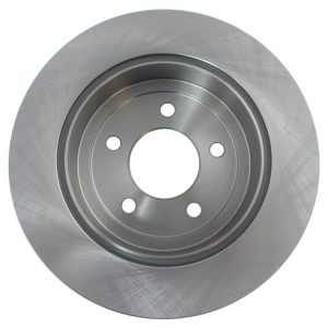 Dodge Chrysler Rear Ceramic Brake Pad & Rotor Kit with Parking Shoes TRQ BKA28032