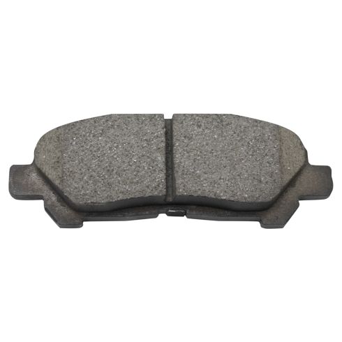 Toyota Highlander Rear Ceramic Premium G-Coated Brake Pad & Rotor Kit with Parking Shoes TRQ BKA28158