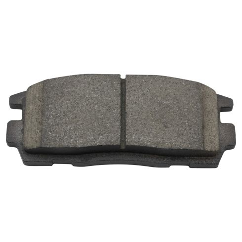 Chevrolet Saturn Suzuki Rear Ceramic Brake Pad & Rotor Kit with Parking Shoes TRQ BKA28170