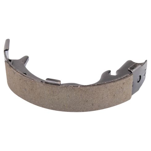 1999-03 Acura TL Rear Ceramic Brake Pad & Rotor Kit with Parking Shoes TRQ BKA28186