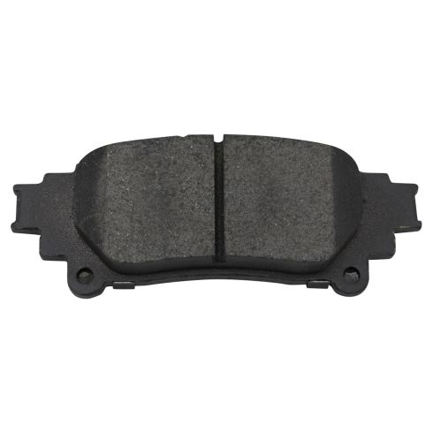 2014 Lexus IS250 F Sport Rear Ceramic Brake Pad & Rotor Kit with Parking Shoes TRQ BKA28198