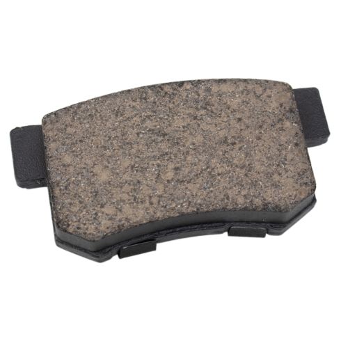 Honda Accord Crosstour Crosstour Rear Ceramic Brake Pad & Rotor Kit with Parking Shoes TRQ BKA28432