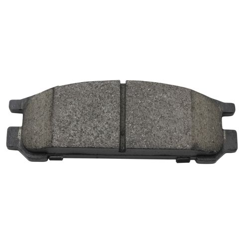Subaru Impreza Legacy Rear Ceramic Brake Pad & Rotor Kit with Parking Shoes TRQ BKA28439