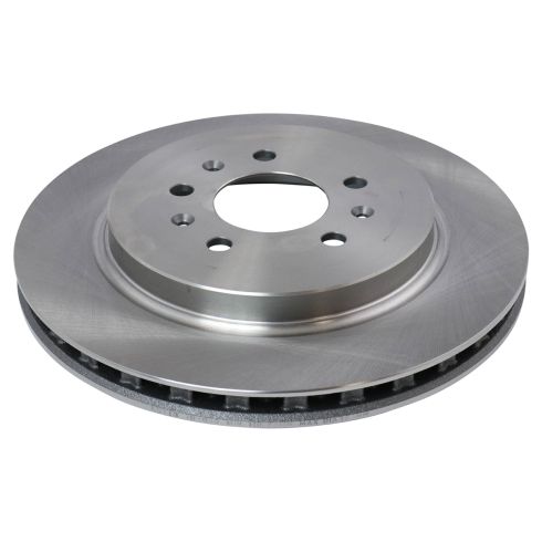 2005-10 Cadillac STS Rear Ceramic Brake Pad & Rotor Kit with Parking Shoes TRQ BKA28448