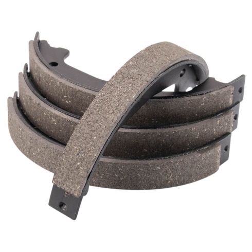 BMW 320i xDrive 428i Gran Coupe Rear Ceramic Brake Pad & Rotor Kit with Parking Shoes TRQ BKA28484