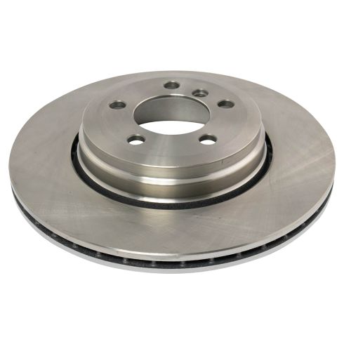 BMW 535i 545i 550i 645Ci 650i Rear Ceramic Brake Pad & Rotor Kit with Parking Shoes TRQ BKA28486