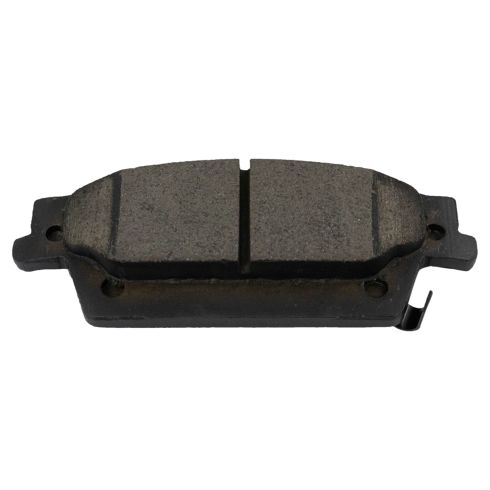 2004-09 Cadillac SRX Rear with 18 or 20 Inch Wheels Ceramic Brake Pad & Rotor Kit with Parking Shoes TRQ BKA28489