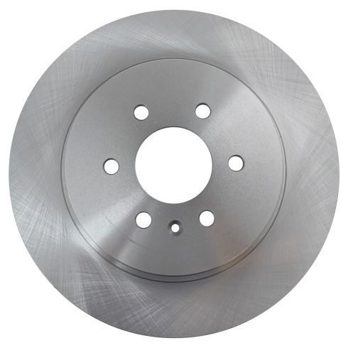 2004-09 Cadillac SRX Rear with 18 or 20 Inch Wheels Ceramic Brake Pad & Rotor Kit with Parking Shoes TRQ BKA28489
