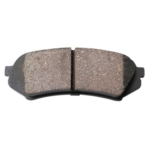 Toyota Land Cruiser Lexus LX470 Rear Ceramic Brake Pad & Rotor Kit with Parking Shoes TRQ BKA28500