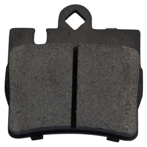 Mercedes Benz CL500 S430 S500 Rear Ceramic Brake Pad & Rotor Kit with Parking Shoes TRQ BKA28548