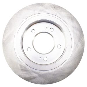 Kia Optima Rear Ceramic Brake Pad & Rotor Kit with Parking Shoes TRQ BKA28554