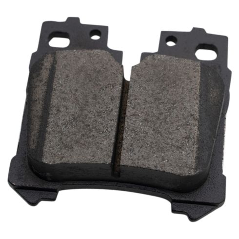 Lexus LS460 Rear Ceramic Brake Pad & Rotor Kit with Parking Shoes TRQ BKA28612