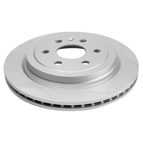 2010-16 Cadillac SRX Rear Ceramic Premium G-Coated Brake Pad & Rotor Kit TRQ BKA53900