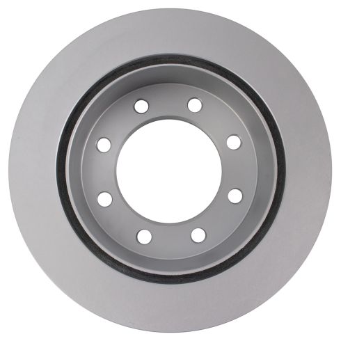 2009 GMC Savana 3500 Rear Ceramic Premium G-Coated Brake Pad & Rotor Kit TRQ BKA53984