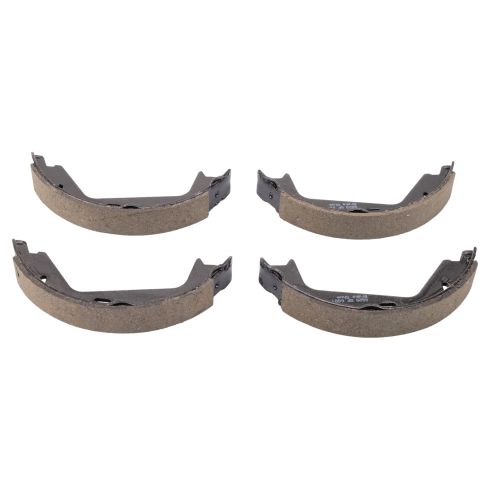 Volvo S80 Rear Ceramic Premium G-Coated Brake Pad & Rotor Kit TRQ BKA54043