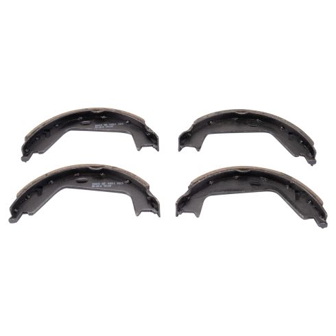 Volvo S80 Rear Ceramic Premium G-Coated Brake Pad & Rotor Kit TRQ BKA54043